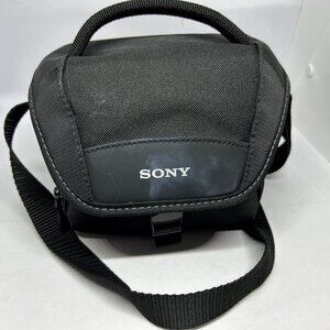 Sony Camera Black Padded Bag w/Adjustable‎ Strap